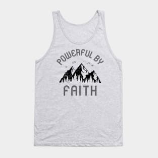 Powerful By Faith Tank Top